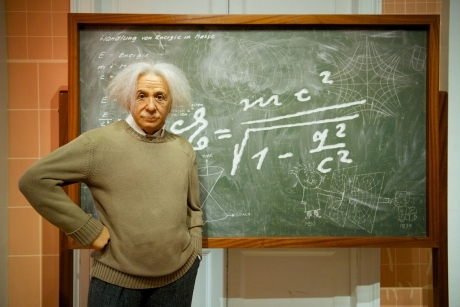 Einstein At Madame Tussauds